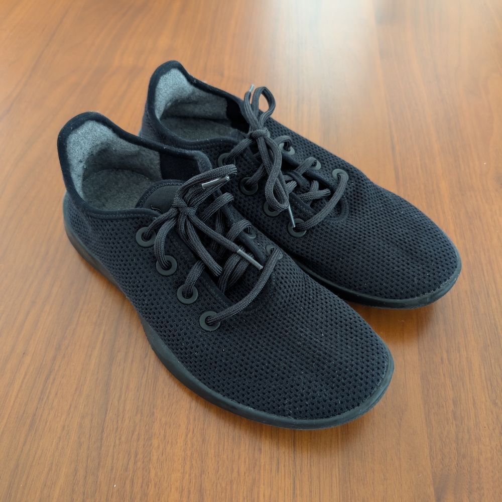 Allbirds Men's Tree Runners Black M10
